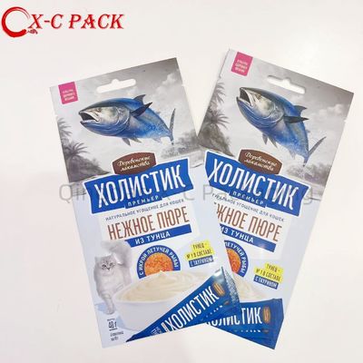 Trusted and Reputable Plastic Packaging for Pet Food High Quality Custom Printed Pet Food Stand up Packaging