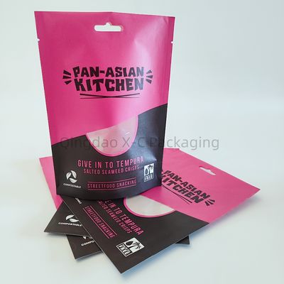 Buy Custom Biodegradable Stand Up Pouches Food Packing Waterproof Zip Lock Doypack online manufacture