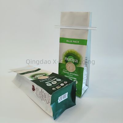 Buy Customized Printed 8 Side Seal Bag Tin Tie Stand Up Pouch Resealable Food Packaging online manufacture