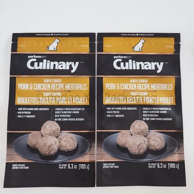 Buy Zippered Custom Printed Food Packaging Bags Heat Seal Rectangular BRC Approved online manufacture