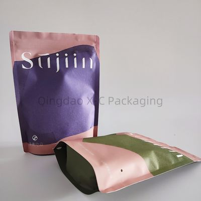 Buy Customized Design Cotton Paper Carrier Bags Stand Up With Sturdy Handle online manufacture