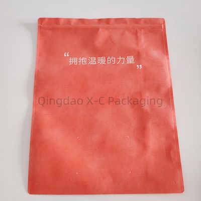 Buy OEM Reusable Non Woven Shopping Bags Zip Lock Sealing Foldable online manufacture