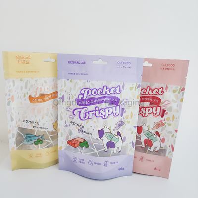 Waterproof Stand Up Pouch Custom Food Grade Zip Lock Doypack Standup