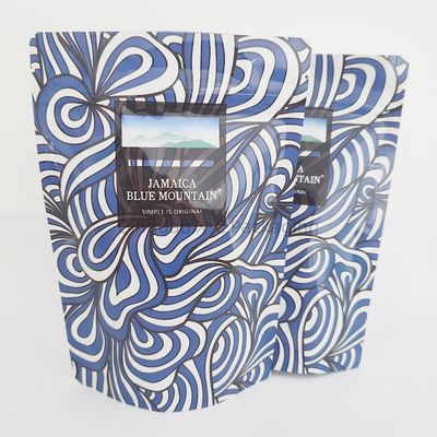 Custom Plastic Stand Up Ziplock Bags Pouch For Food Packaging 10 Colors