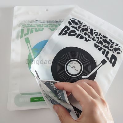 Custom Printing Stand Up Pouch Resealable Smell Proof Packaging With Zipper