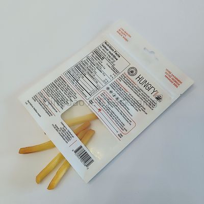 Food 3 Side Seal Bags Laminated Flat Heat Seal Sample Powder Smell Proof Mylar Sachet