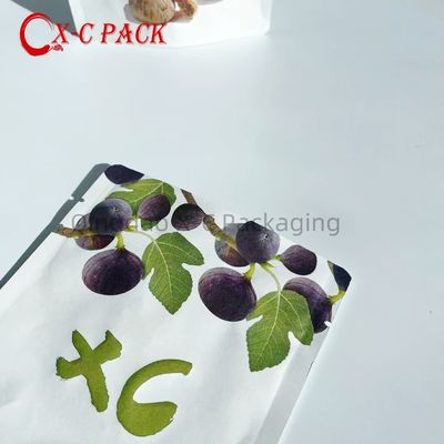 Custom Printed Kraft Paper Compostable Biodegradable Food Storage Packing Bag Recyclable Tea Coffee Beans Bag