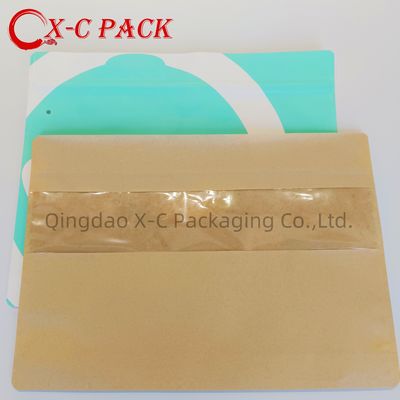 Printable Pattern Logo Transparent Zipper Bag Custom Household Items Underwear Shoes Socks Clothing Sorting Storage Bag