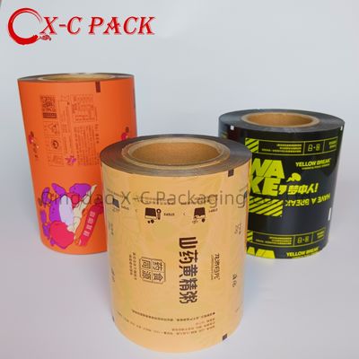 Automatic Small Sauce Sachet Packaging Honey Paste Sauce Tomato Sauce Ketchup Sachet Plastic Bag Laminated Roll Film