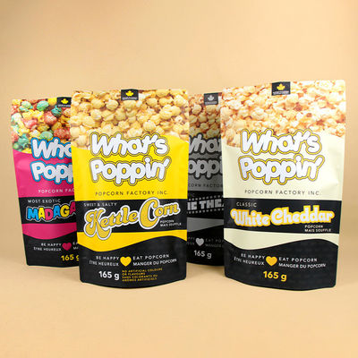 Food Packaging Flexible Plastic Dry Flour Rice Bags Flat Bottom 5kg Agriculture Seeds Bean Packing Bags