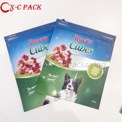 Heavy Duty Moisture Proof Cat Food Packaging Bags Chew Resistant Durable Material Bulk Orders Available Pet Food Pouch