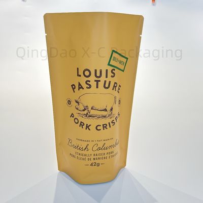 Shock Resistance Stand Up Packaging Bag For Food Grade Storage Printed Clear Bakery Sandwich Octagonal Seal Plastic Bread Packaging Bag