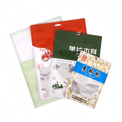 Three Side Seal Vacuum Plastic Mylar Frozen Meat Food Grade Packaging