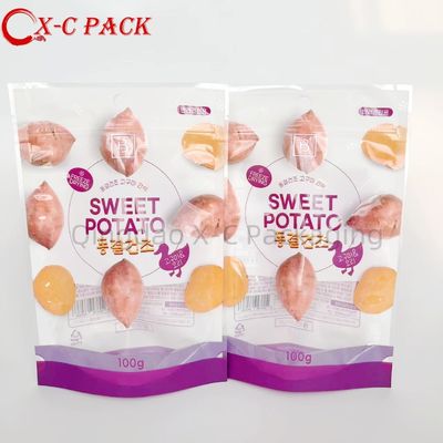 Customized 500PCS 1000PCS Low MOQ Zipper Lock Food Packaging Custom Digital Printing Stand up Pouch Packaging